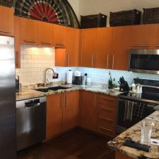 Kitchen Cabinet Transformation in Loft in Winnipeg 0